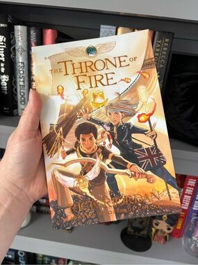 Throne of Fire by Rick Riordan (Graphic Novel)